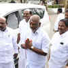 Senior AIADMK leader O Paneerselvam arrives for the Tamil Nadu Budget session at secretariat in Chennai