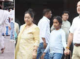 Vidya Balan, Anupam Kher, Jackie Shroff and others attend Satish Kaushik’s prayer meet