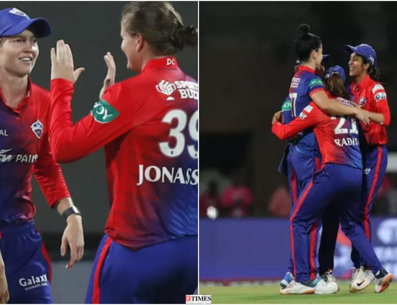 WPL 2023: Delhi Capitals defeat UP Warriorz by 5 wickets to reach final, see pictures