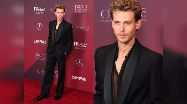 Man in black
