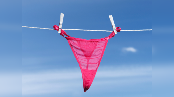 Wearing inappropriate undies