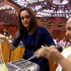 ​​I couldn't stop myself from helping Baa with the pasta machine
