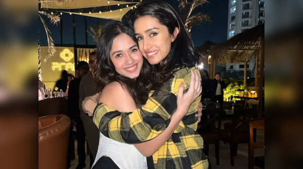 Jannat Zubair’s cute moment with Shraddha Kapoor