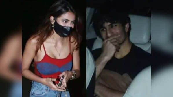 Palak Tiwari snapped with Saif Ali Khan’s son Ibrahim