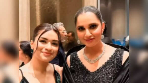 Avneet attending Sania Mirza’s farewell party