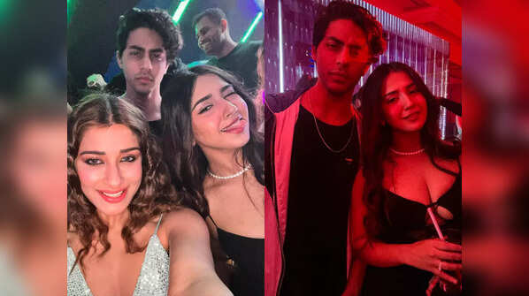 Roshni Walia parties with SRK’s son Aryan