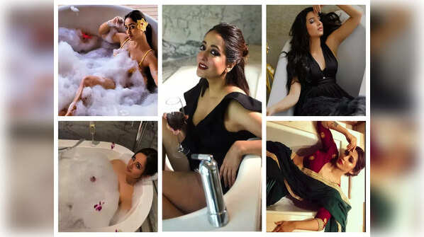 Times when celebs bathtub photoshoots went all wrong