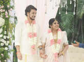 Celebs attend Gautham Karthik and Manjima Mohan's wedding​