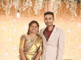 Director Prabu Solomon's son Samuel Sanjay and Belsi's starry wedding reception
