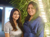 Food lovers attend the launch of a restaurant