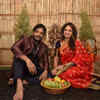 Article image for: <i class="tbold">vasishta</i> Simha and Hariprriya celebrate first Yugadi as a couple