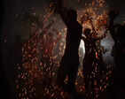 This Goa village celebrates Holi with fire shower