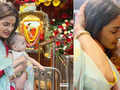 These pictures of Priyanka Chopra seeking blessing at Siddhivinayak temple with daughter Malti Marie are simply adorable!