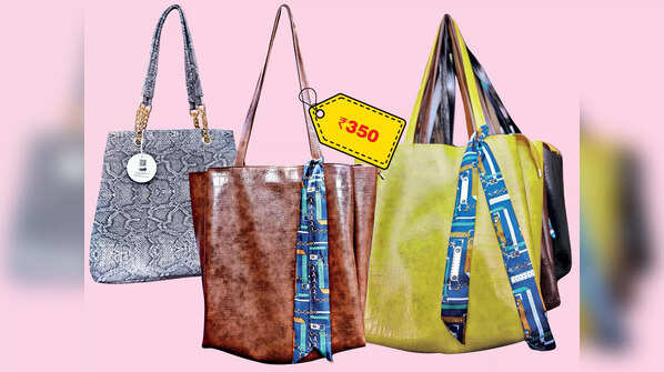 If you're into faux-leather bags...