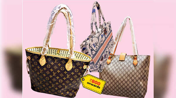 First copies of branded bags, anyone?