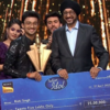 ​Rishi Singh lifts the trophy of Indian Idol 13