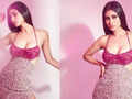 These images of Mouni Roy in sequined backless gown will leave you stunned!