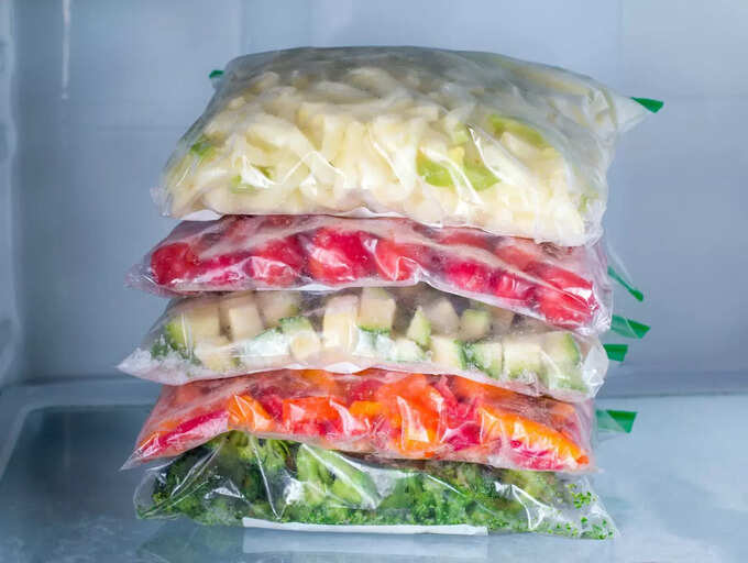 Freeze vegetables like this to retain nutrients and freshness The
