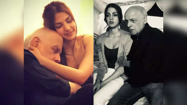 Rhea's stormy photos with Mahesh Bhatt