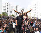 Rana Daggubati & Surveen Chawla visit Bennett University to promote 'Rana Naidu'