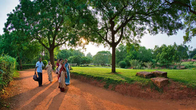 Auroville in Puducherry will teach you the quiet and peaceful ways of living