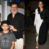 Rupali sports a monochrome outfit