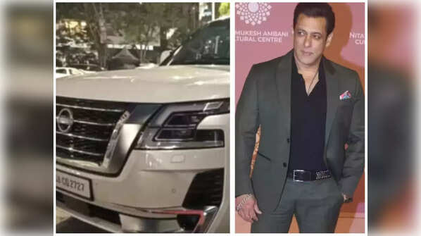 Salman Khan purchased a swanky new bullet proof car!