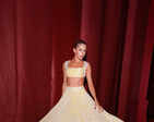 ​German fashion blogger Caroline Daur puts on a glamorous display of her collection​