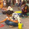Article image for: Illuminated decorations, singing, dancing, drama: Poila Baisakh festivities take over WB