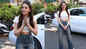 Alaya F flaunts her washboard abs in a crop top and denims as she promotes her upcoming movie 'U-Turn'