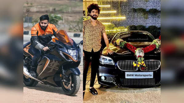 Celebs who own luxurious bikes and cars