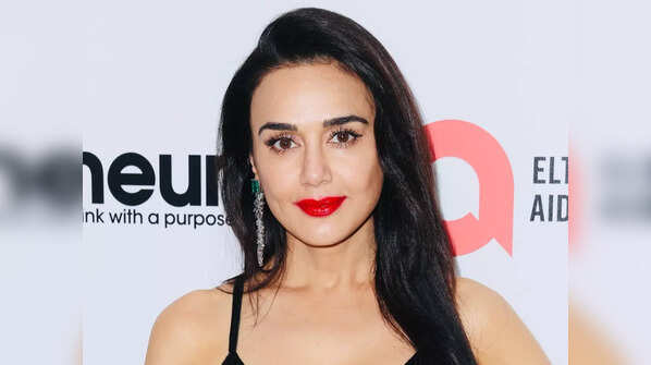 Luscious red lipstick