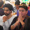 Praying before Iftari