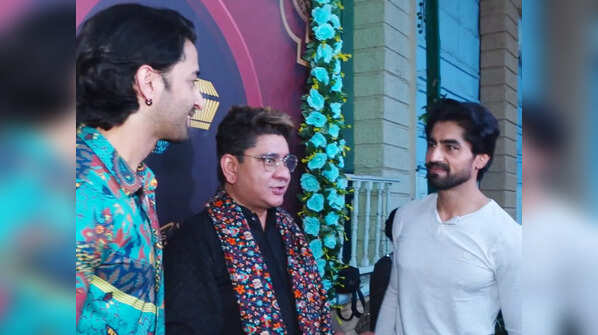 Harshad praises Shaheer's physique on meeting him