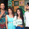 Shaheer Sheikh and Harshad Chopda pose with Hiba Nawab and Pranali Rathod