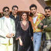 Article image for: Aditi Rao Hydari shines in a black velvet outfit at the promotions of the series Jubilee