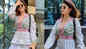 Sanjana Sanghi is epitome of style in this frill dress with plunging neckline