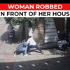 Article image for: Caught on cam: Woman robbed of <i class="tbold">gold chain</i> at gunpoint in UP capital Lucknow