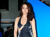 Surveen Chawla and Rana Daggubati arrive in style at the launch party of Rana Naidu