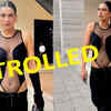 Article image for: TROLLED! Nia Sharma poses in a black netted <i class="tbold">bodysuit</i>; netizens call her 'Ghatkopar ki Kim Kardashian'