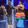 Article image for: Mouni Roy walks the ramp for designer <i class="tbold">amit bhardwaj</i> at BTFW