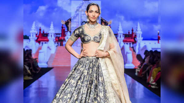 Beauty of opulent fabrics