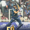 This is Shubman Gill's third fifty of the season