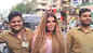 Rakhi Sawant sings 'Hudd Hudd Dabangg Dabangg' while walking with auto drivers in Mumbai
