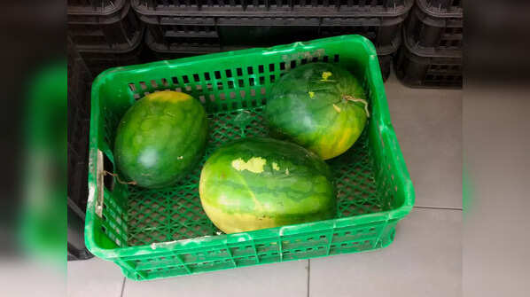 Look for heavy and yellow spots
