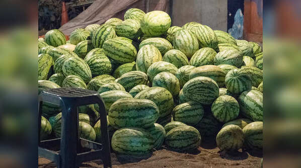 Look for no-holed watermelon