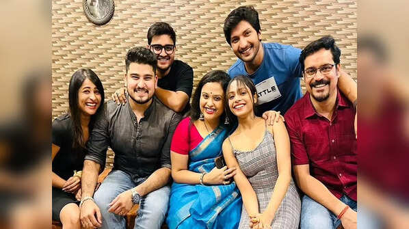 Actor Swarnodipto Ghosh enjoys a surprise birthday party; see pics