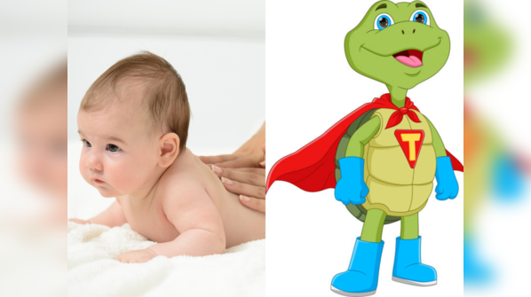 Mom's superhero ‘Ninja Turtle baby’