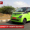 Article image for: MG Comet EV Review | India's most affordable electric car! | TOI Auto