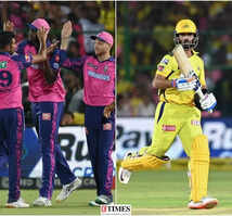 IPL 2023 in pictures: RR jump to top spot in points table with 32-run win against CSK